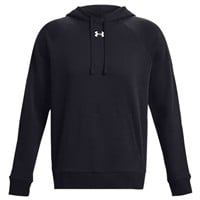 Under Armour Men's Rival Fleece Hoodie, Black