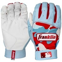 Franklin Youth Digitek Hi-Lite Batting Gloves, Blue/White