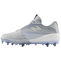 New Balance Men's Fuel Cell COMPv4 Low Molded Baseball Cleats, Grey/White