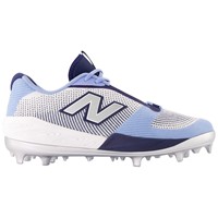 New Balance Men's Fuel Cell COMPv4 Low Molded Baseball Cleats, Light Blue/White