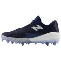 New Balance Men's Fuel Cell COMPv4 Low Molded Baseball Cleats, Navy/White