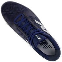 New Balance Men's Fuel Cell COMPv4 Low Molded Baseball Cleats, Navy/White