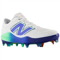 New Balance Men's Fresh Foam 3000v7 Low Molded Baseball Cleats, White/Navy