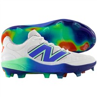 New Balance Men's Fresh Foam 3000v7 Low Molded Baseball Cleats, White/Navy
