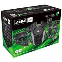 All Star MVP Pro Adult Catcher's Set, Black