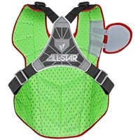 All Star MVP Pro Adult Catcher's Set, Black/Scarlet