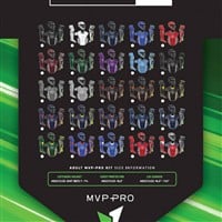 All Star MVP Pro Adult Catcher's Set, Black/Scarlet