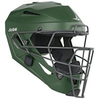 All Star MVP Pro Adult Catcher's Set, Dark Green/Gold