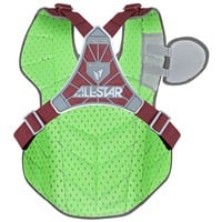 All Star MVP Pro Adult Catcher's Set, Maroon/Graphite