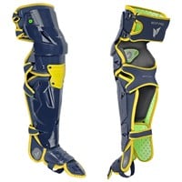 All Star MVP Pro Adult Catcher's Set, Navy/Gold
