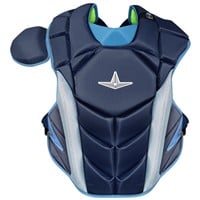 All Star MVP Pro Adult Catcher's Set, Navy/Sky Blue