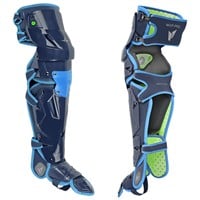 All Star MVP Pro Adult Catcher's Set, Navy/Sky Blue