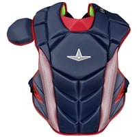 All Star MVP Pro Adult Catcher's Set, Navy/Scarlet