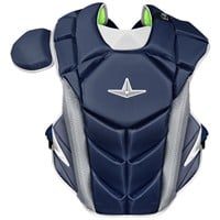 All Star MVP Pro Adult Catcher's Set, Navy/White
