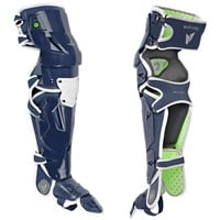 All Star MVP Pro Adult Catcher's Set, Navy/White