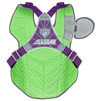 All Star MVP Pro Adult Catcher's Set, Purple/Graphite