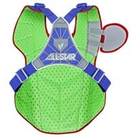 All Star MVP Pro Adult Catcher's Set, Royal/Scarlet