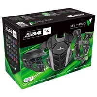 All Star MVP Pro Adult Catcher's Set, Royal/Scarlet