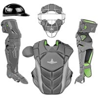 All Star MVP Pro Tradition Adult Catcher's Set, Grey