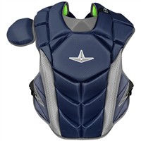 All Star MVP Pro Adult Chest Protector, Navy/Grey