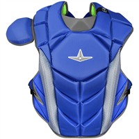 All Star MVP Pro Adult Chest Protector, Royal/Grey