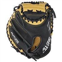 All Star Future Star Baseball Catcher's Glove, Black/Tan