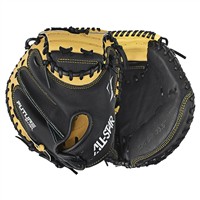 All Star Future Star Baseball Catcher's Glove, Black/Tan