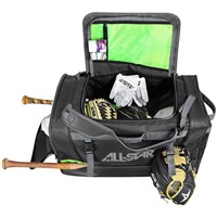 All Star S7 Elite Players Duffle Bat Bag, Black