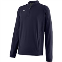 Mizuno Men's Game Time Hitting Jacket, Navy