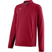 Mizuno Men's Game Time Hitting Jacket, Red