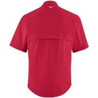 Mizuno Men's Game Time Short Sleeve Hitting Jacket, Red