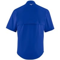 Mizuno Men's Game Time Short Sleeve Hitting Jacket, Royal