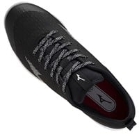 Mizuno Men's Dominant 4 Low Turf Baseball Shoes, Black/White