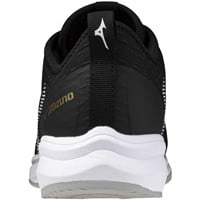 Mizuno Men's Dominant 4 Low Turf Baseball Shoes, Black/White