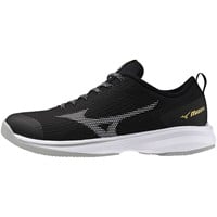Mizuno Men's Dominant 4 Low Turf Baseball Shoes, Black/White