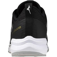 Mizuno Men's Dominant 4 Low Turf Baseball Shoes, Black/White