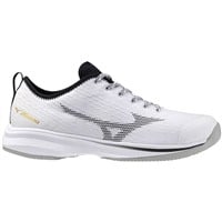 Mizuno Men's Dominant 4 Low Turf Baseball Shoes, White/Black