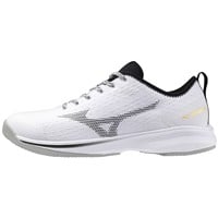Mizuno Men's Dominant 4 Low Turf Baseball Shoes, White/Black