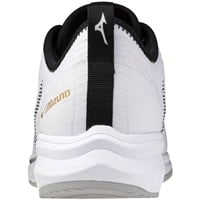 Mizuno Men's Dominant 4 Low Turf Baseball Shoes, White/Black