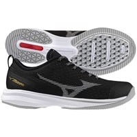 Mizuno Men's Dominant 4 Low Turf Baseball Shoes, Black/White