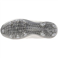 Mizuno Women's Pro FP Low TPU Molded Softball Cleats, White/Silver