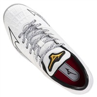 Mizuno Women's Pro FP Low Softball Turf Shoes, White/Black
