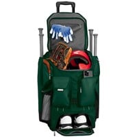 Easton 5 Tool Phenom Wheeled Bag, Dark Green