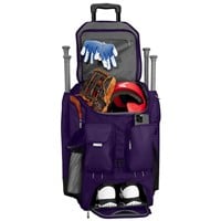 Easton 5 Tool Phenom Wheeled Bag, Purple