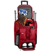 Easton 5 Tool Phenom Wheeled Bag, Red