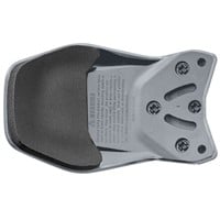 Easton Multi-Adjust Reversible Universal Matte Jaw Guard, Light Grey