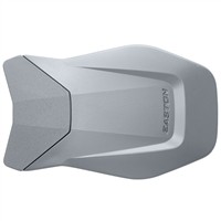 Easton Multi-Adjust Reversible Universal Matte Jaw Guard, Light Grey