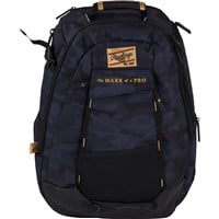 Rawlings Gold Collection Utility Backpack, Black/Camo