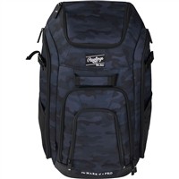 Rawlings Legion 2 Players Backpack, Black/Camo