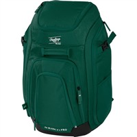Rawlings Legion 2 Players Backpack, Dark Green